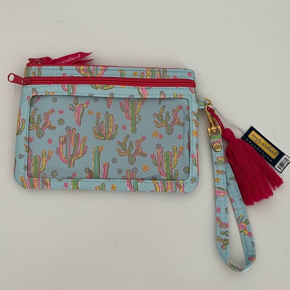 Simply Southern Cactus Wristlet - Picture 1 of 6